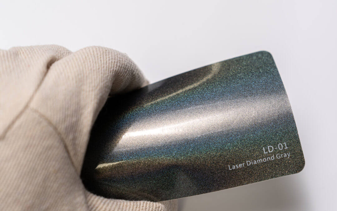 عکس محصول کاور بدنه خاکستری لیزر دایاموند براق (کهکشانی)