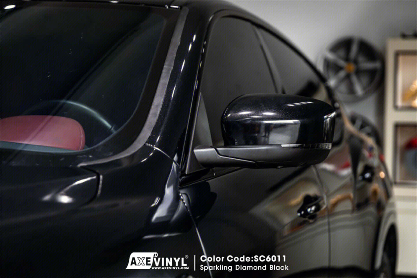 عکس محصول کاور بدنه دیاموند مشکی سوپر متالیک براق