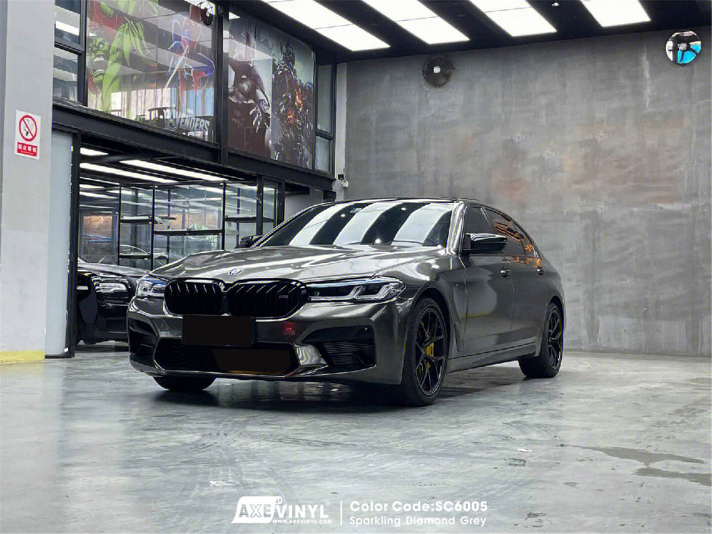 عکس محصول کاور بدنه دیاموند خاکستری سوپر متالیک براق