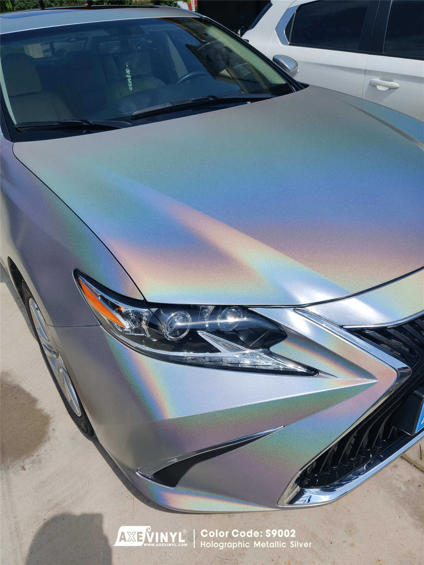 عکس محصول کاور بدنه نقره ای هولوگرافیک براق (کهکشانی)