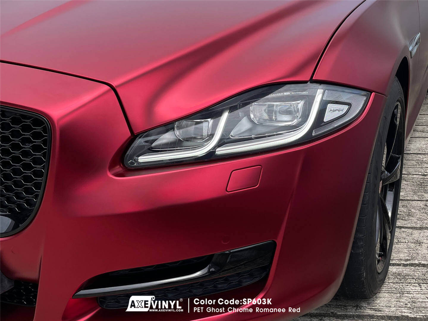 عکس محصول کاور بدنه گوست کروم قرمز رومانی PET