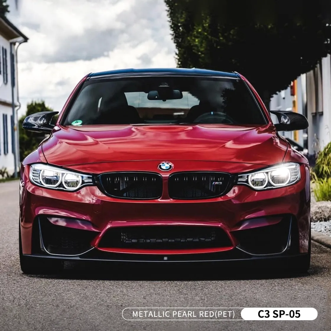 عکس محصول کاور بدنه قرمز متالیک  PET