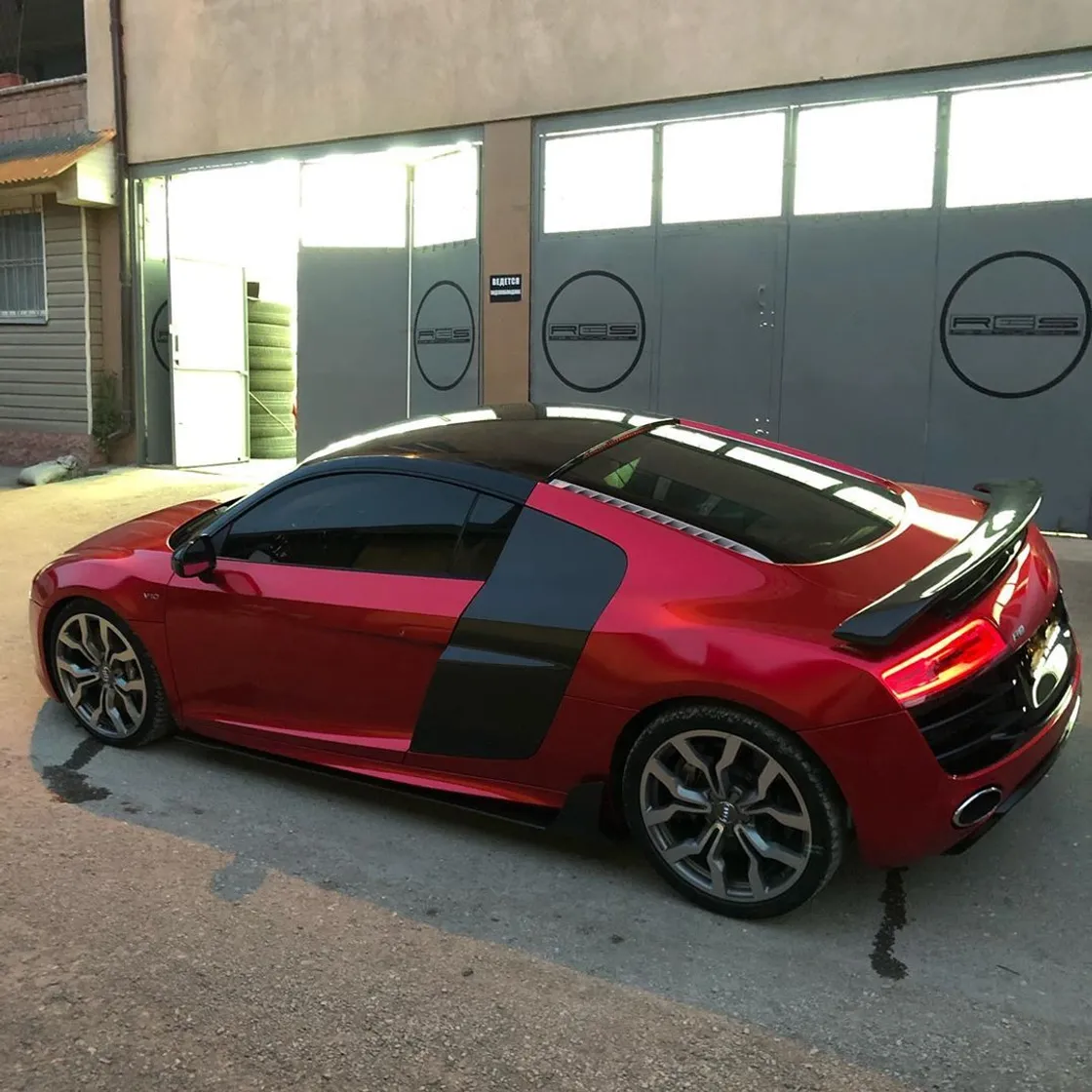 عکس محصول کاور بدنه قرمز متالیک  PET