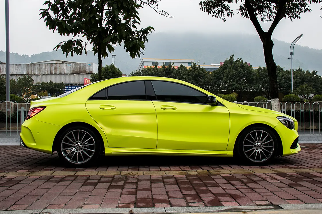 عکس محصول کاور بدنه سبز فسفری متال فلاش ساتن