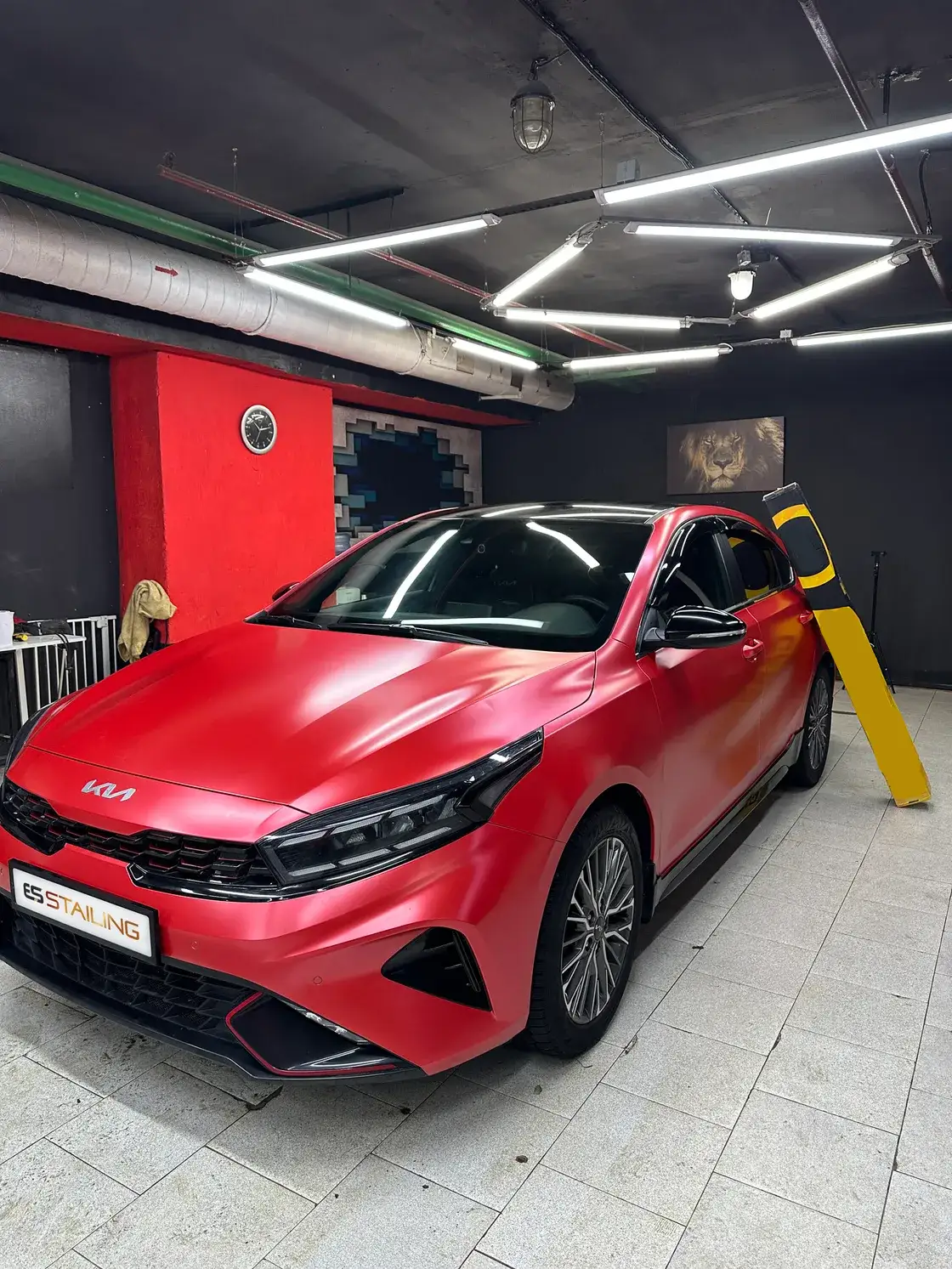 عکس محصول کاور بدنه قرمز تانگو متالیک متال فلاش ساتن