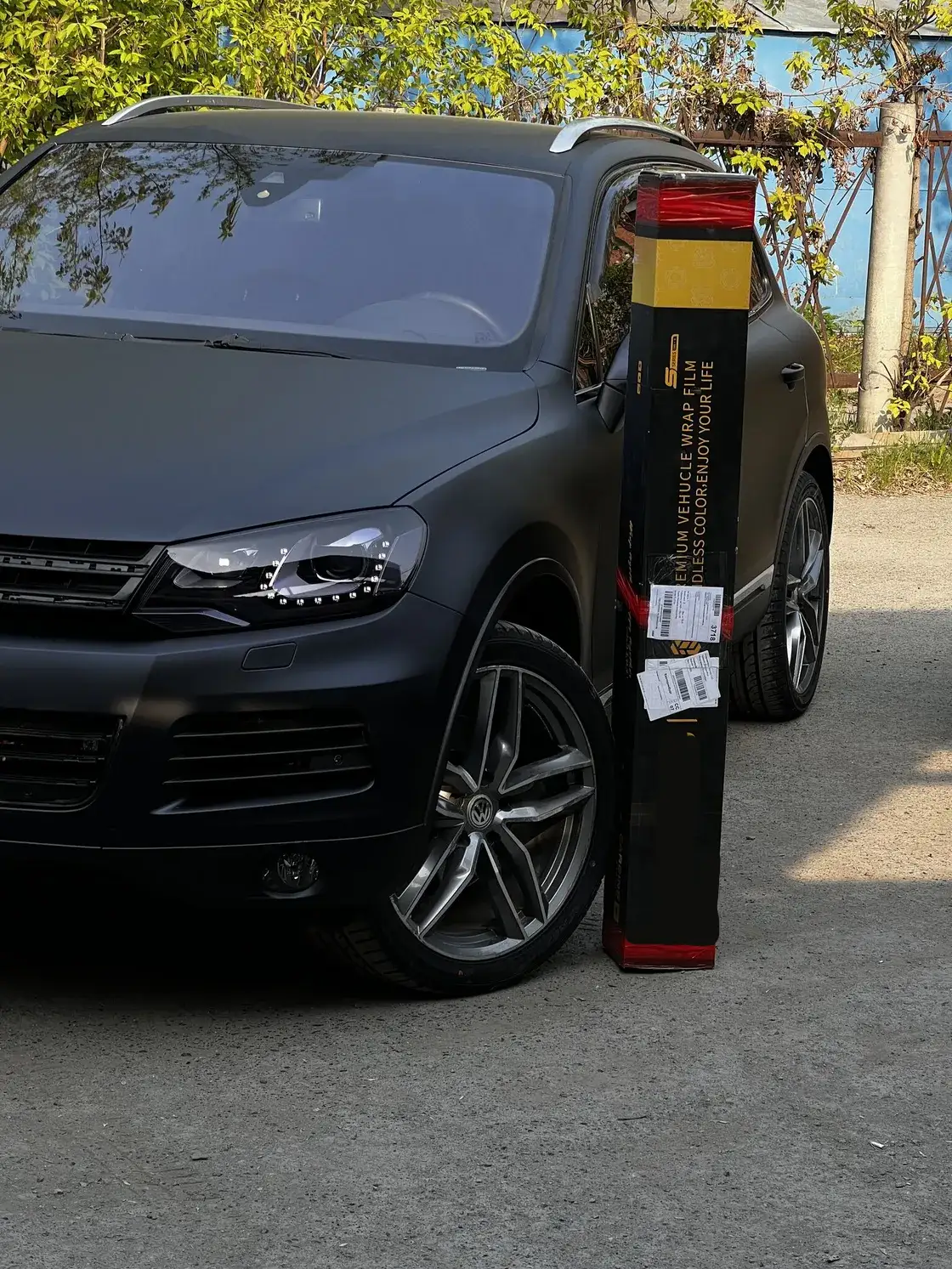 عکس محصول کاور بدنه مشکی آبی مات