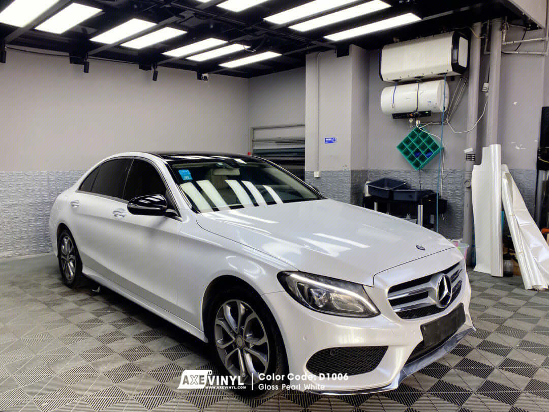 عکس محصول کاور بدنه سفید صدفی  براق