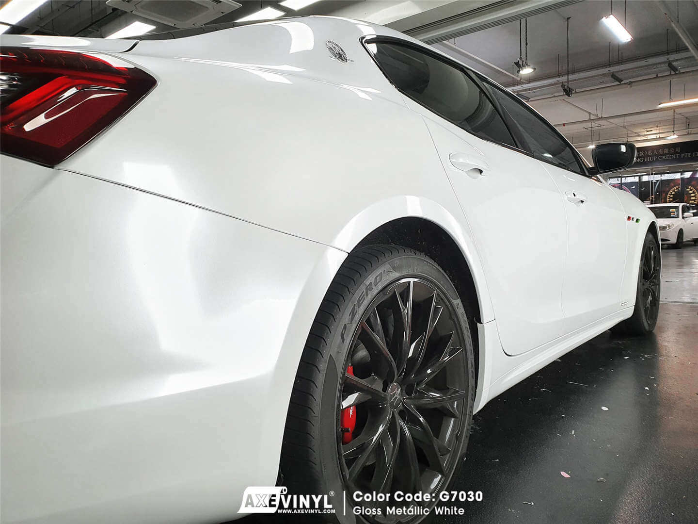 عکس محصول کاور بدنه سفید متالیک براق