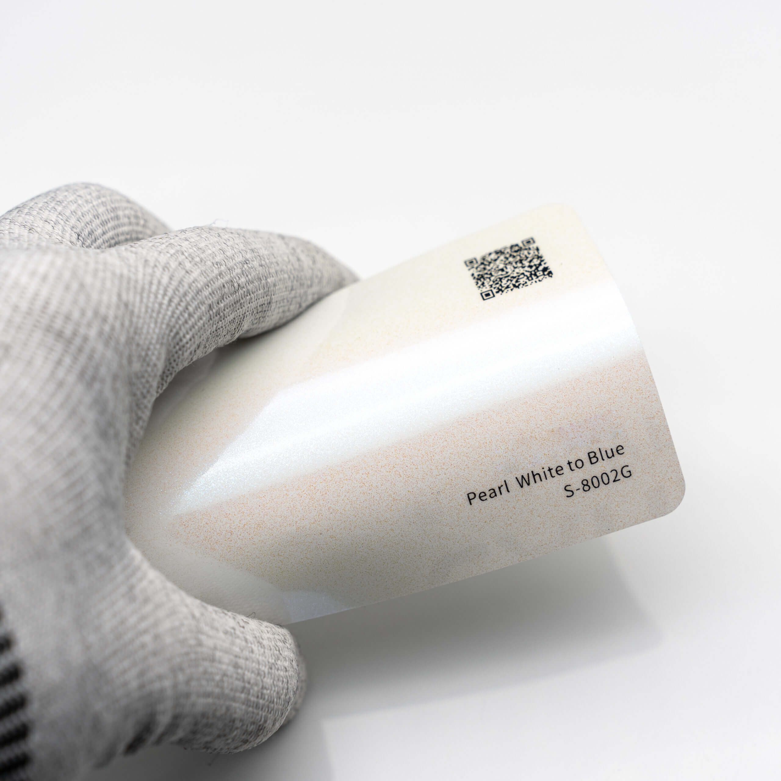 عکس محصول کاور بدنه سفید آبی متالیک براق