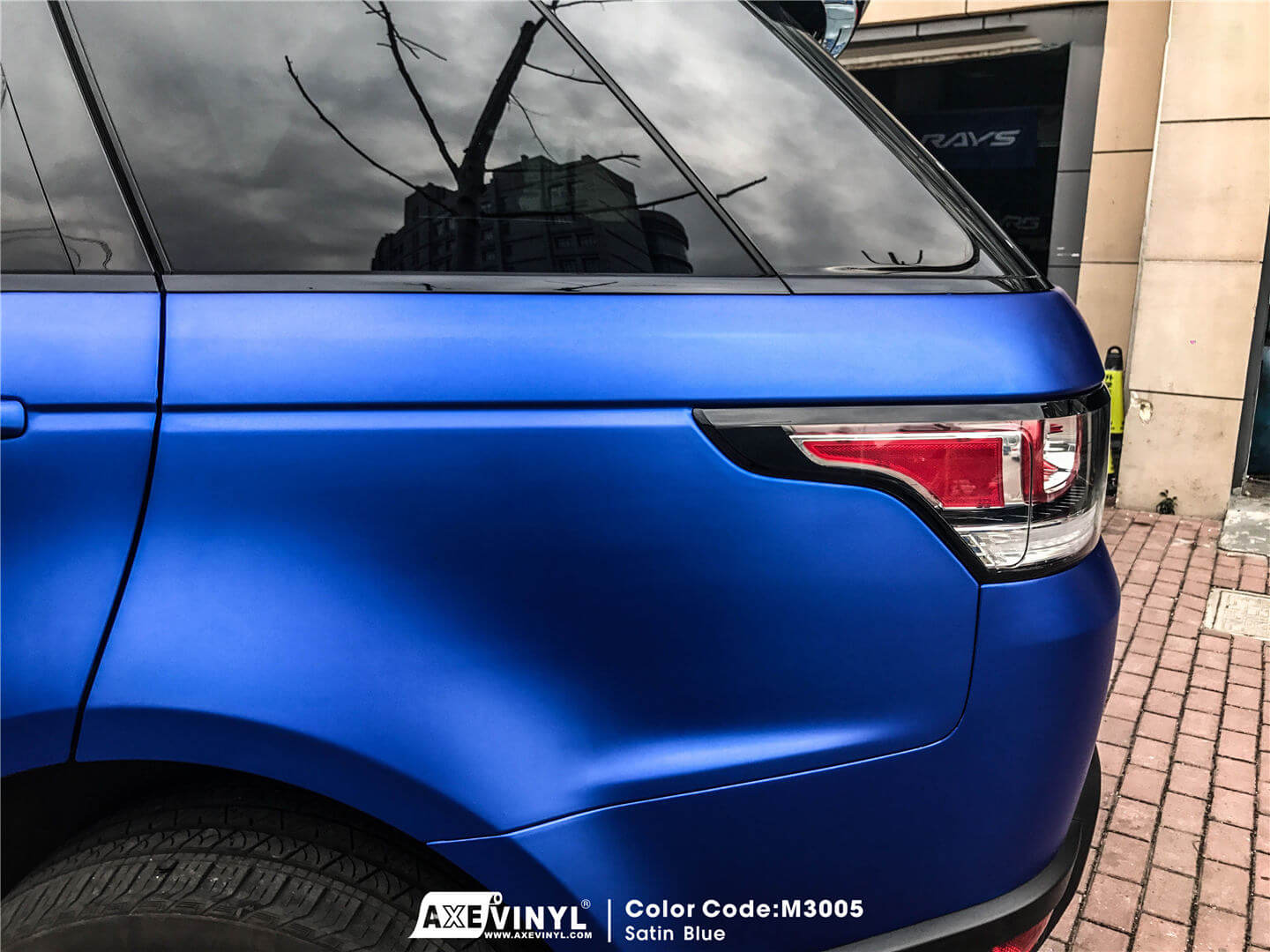 عکس محصول کاور بدنه آبی ساتن ( مات)