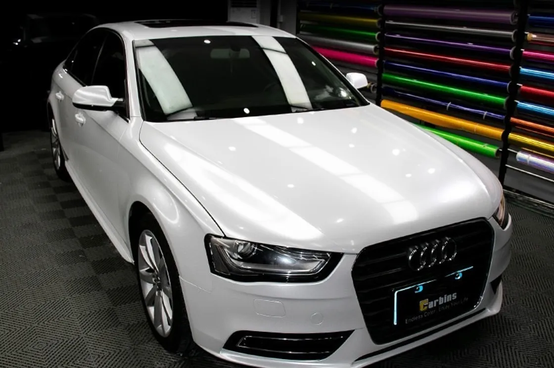 عکس محصول کاور بدنه سفید سوپر متالیک براق