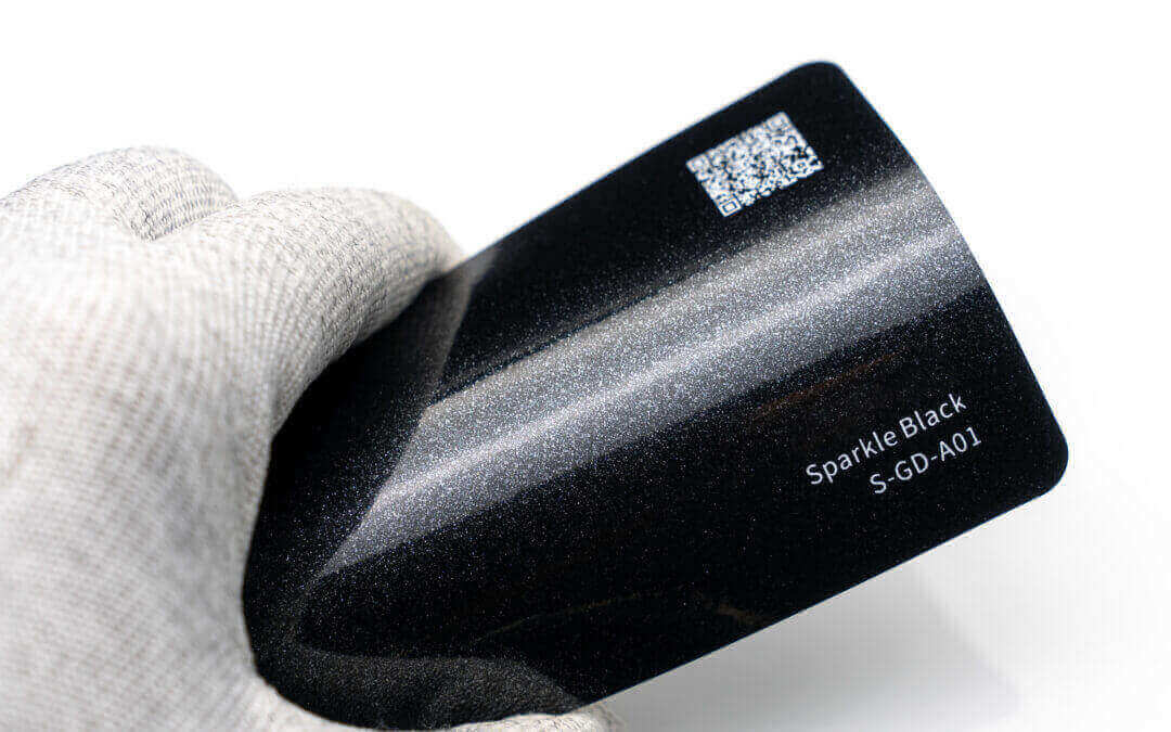 عکس کاور بدنه مشکی سوپر متالیک براق