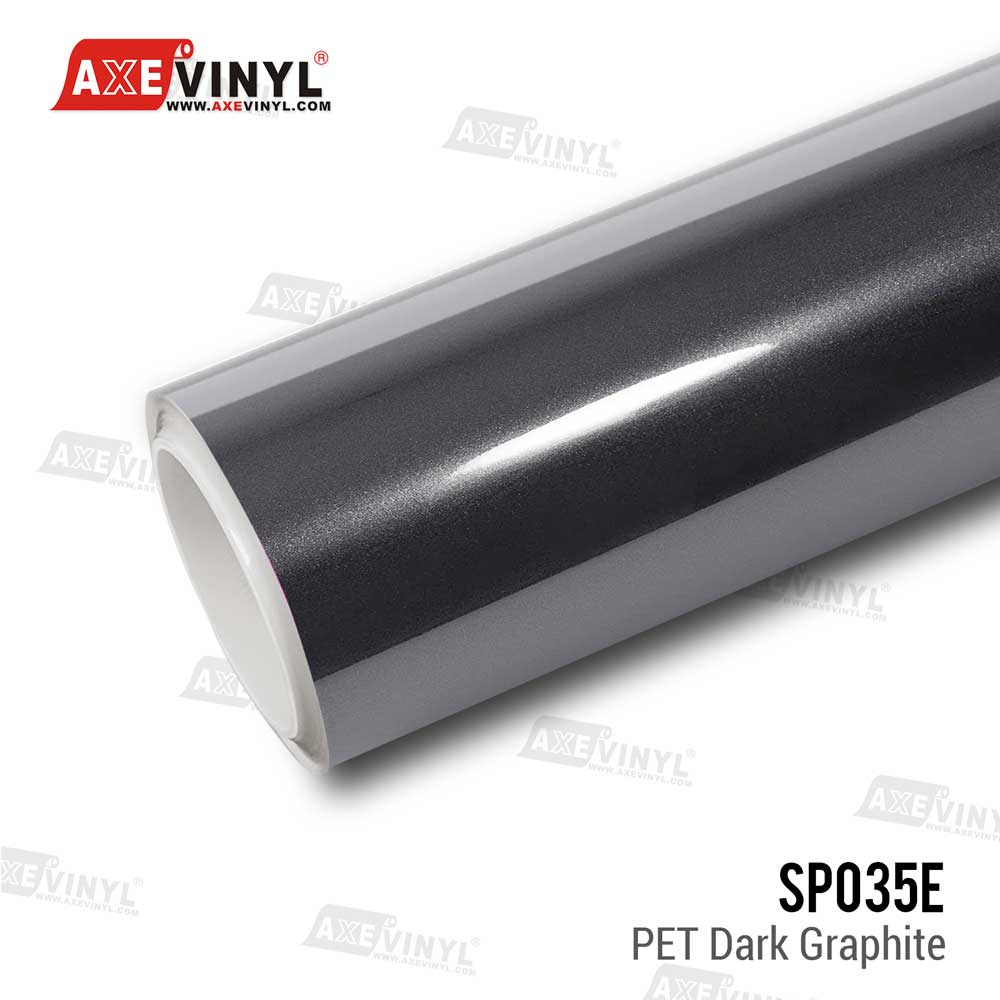 عکس محصول کاوربدنه مات دارک گرافیتی PET AXEVINYL