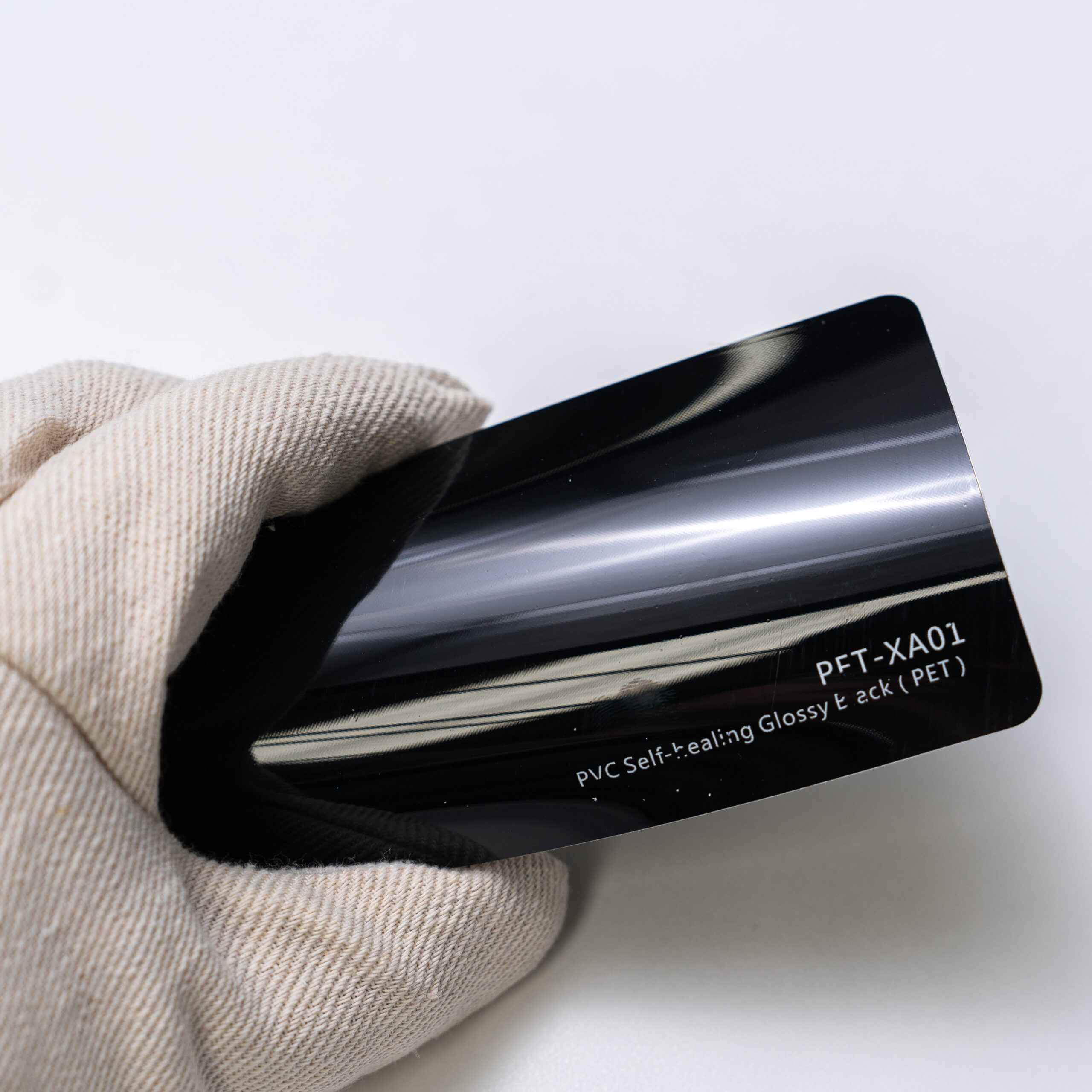 عکس محصول کاوربدنه مشکی پیانویی متری خود ترمیم براق PET