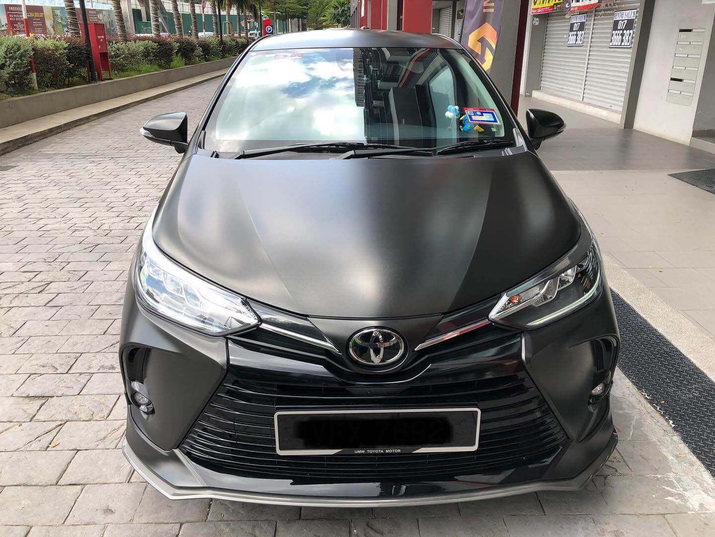 عکس کاوربدنه مشکی مات الترا متال استورم بلک 