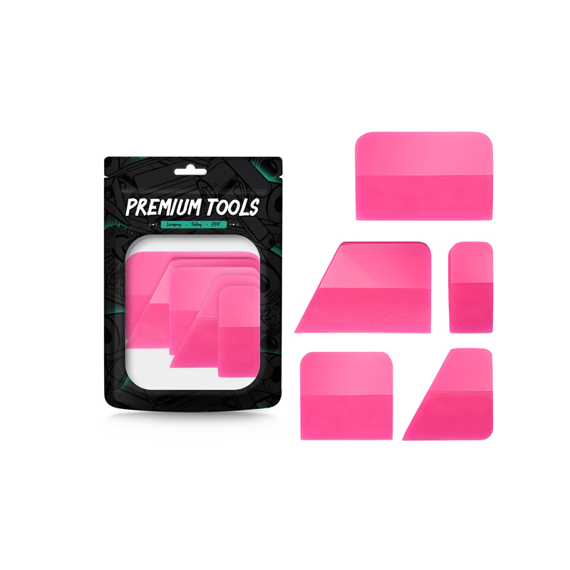 عکس محصول کاردک لاستیکی چندسایز برای نصب کاورشفاف خودرو (PPF) و برچسب کاور خودرو