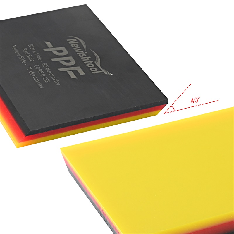 عکس محصول کاردک نرم دوکاره نصب برچسب بدنه و تمیزکننده شیشه دودی – مناسب فیلم‌های وینیل و محافظ رنگ (PPF)