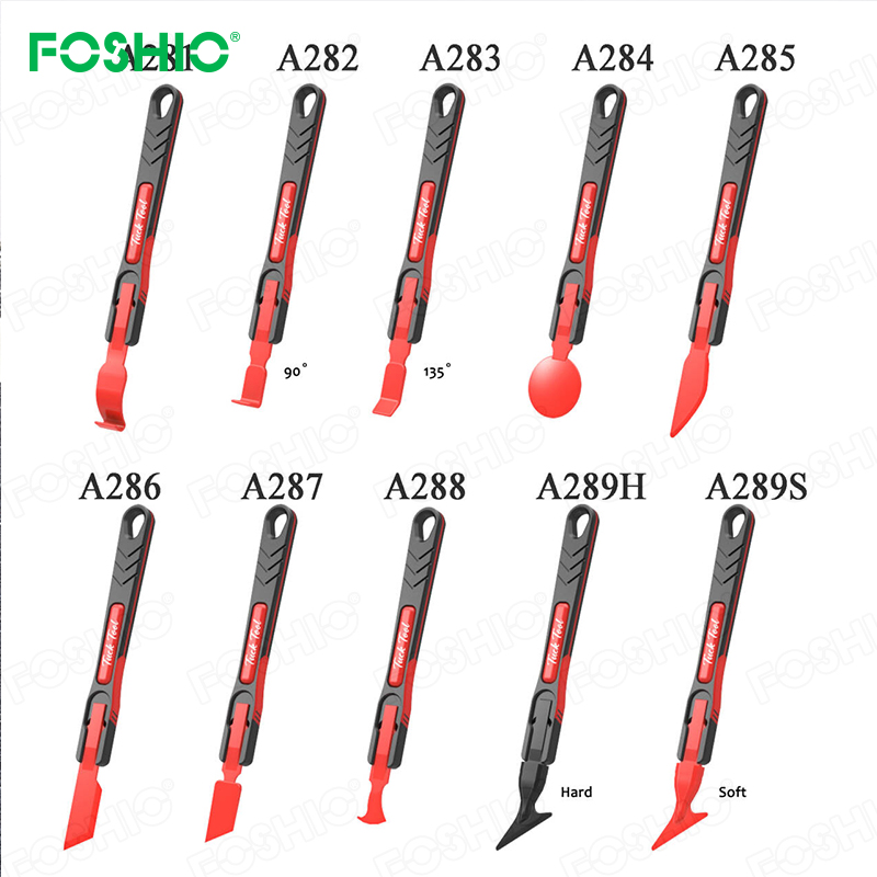 عکس محصول کیت چندمنظوره ابزار نصب برچسب بدنه، فروبردن لبه‌ها و شیشه دودی خودرو