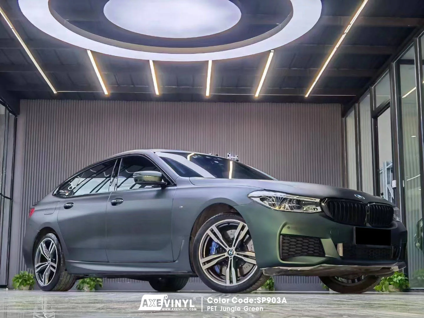 عکس محصول کاور بدنه خودرو سبز تیره مات (سبز جنگلی مات)