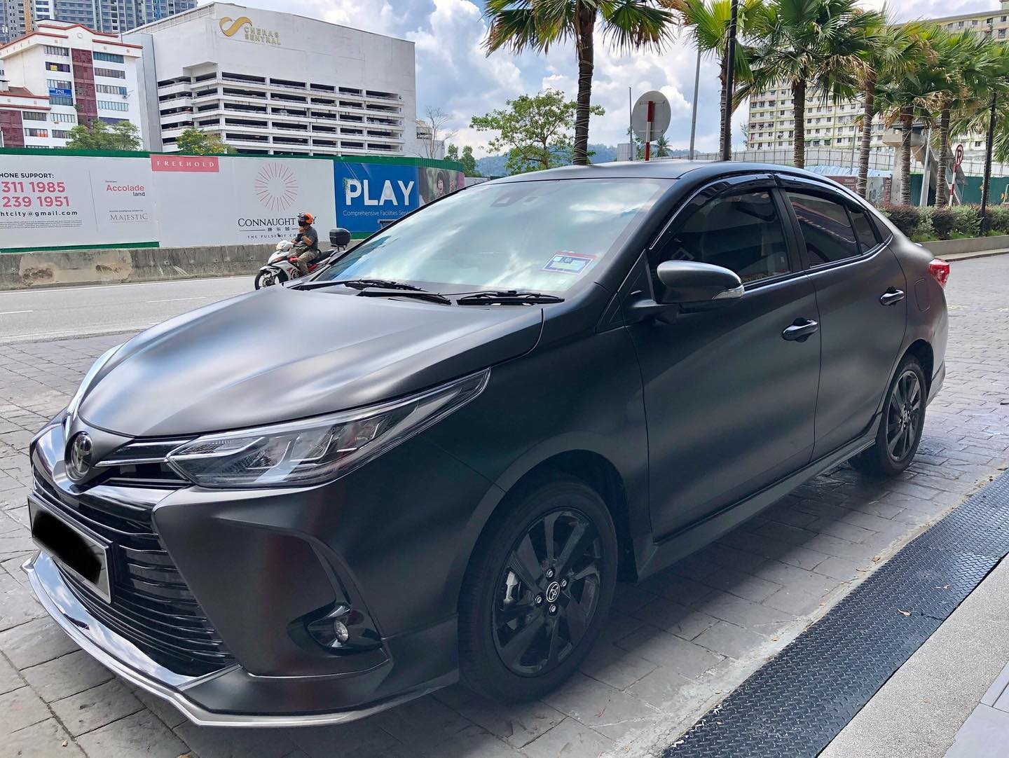 عکس محصول کاوربدنه مشکی مات الترا متال استورم بلک